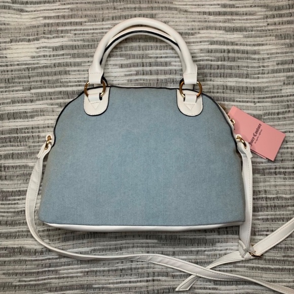 Juicy Couture Denim Heritage Satchel - Picture 4 of 8